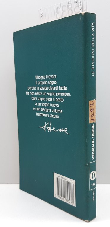Hermann Hesse Le stagioni della vita Mondadori 12° ristampa 1997