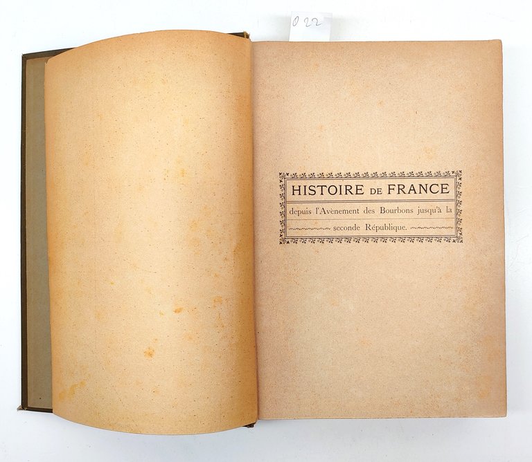 Histoire de France depuis l'avenement des Bourbons jusqu'a la seconde …