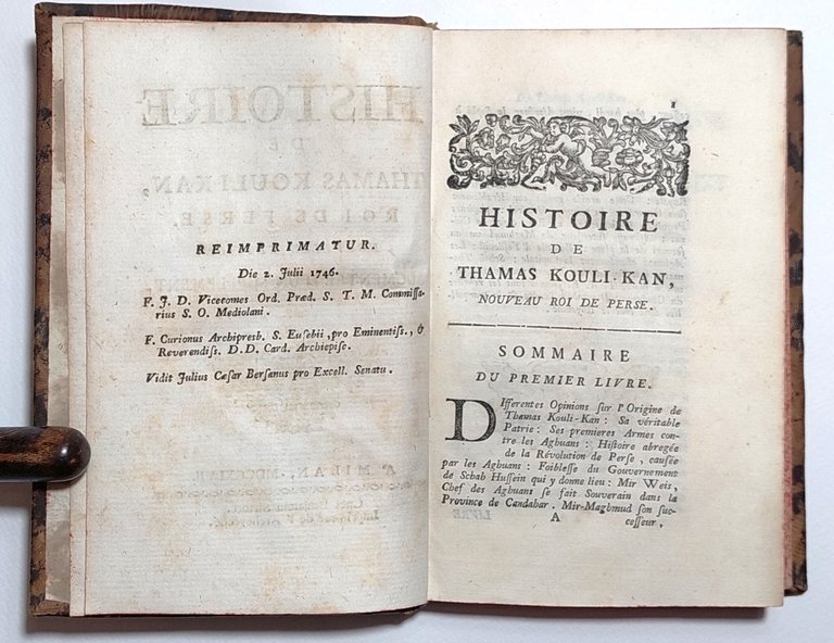 Histoire de Thamas Kouli-Kan Roi de Perse augmentee d’un supplement …