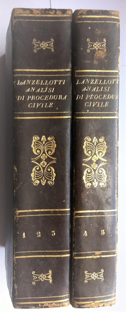 A. Lanzellotti Analisi delle leggi di procedura nei giudizi civili …
