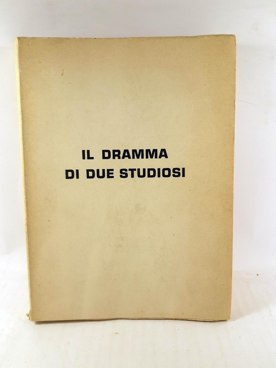 Il dramma di due studiosi Roma 1963 G. Cirincione ed …