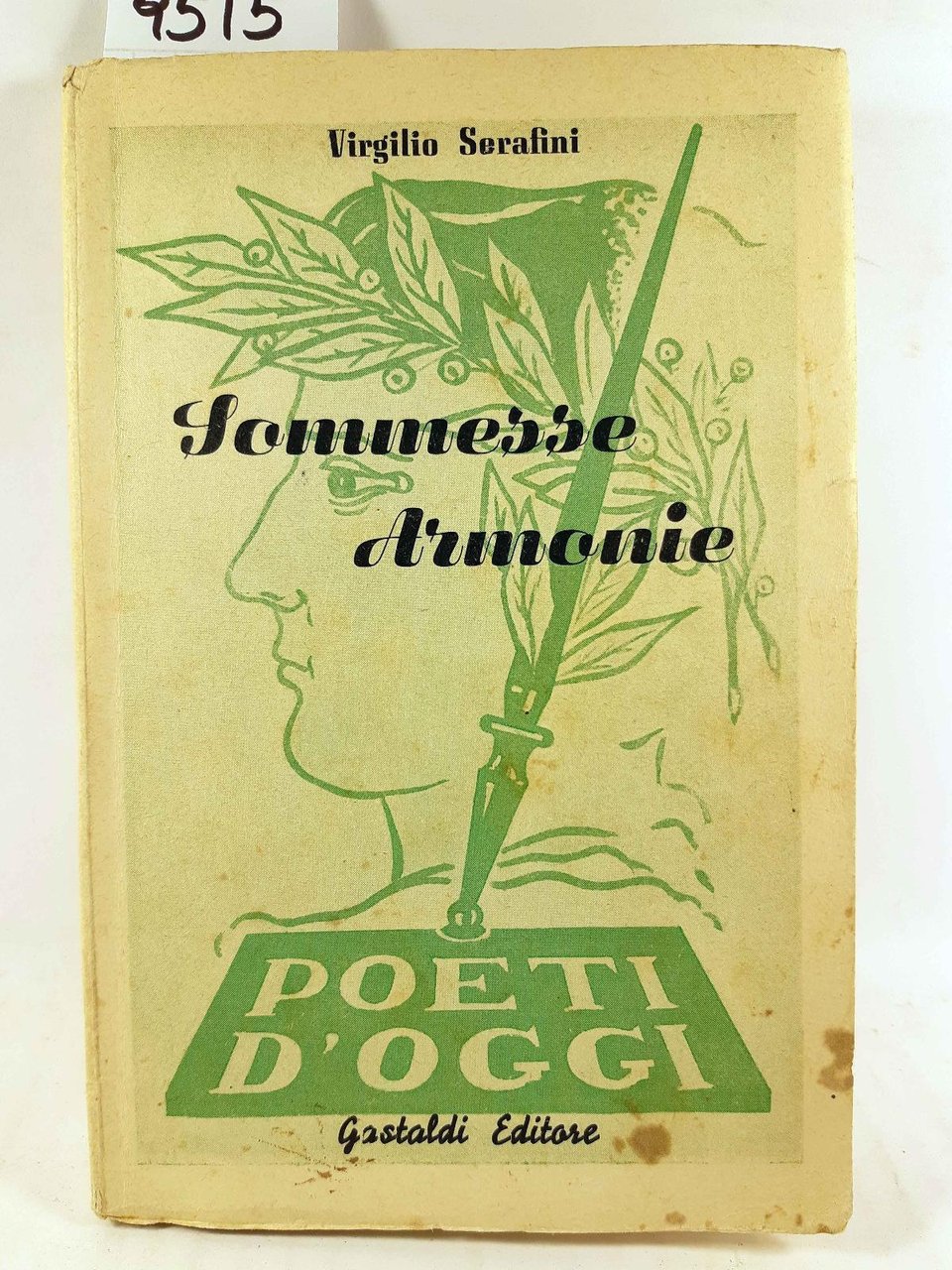 Virgilio Serafini Sommesse armonie Gastaldi 1950