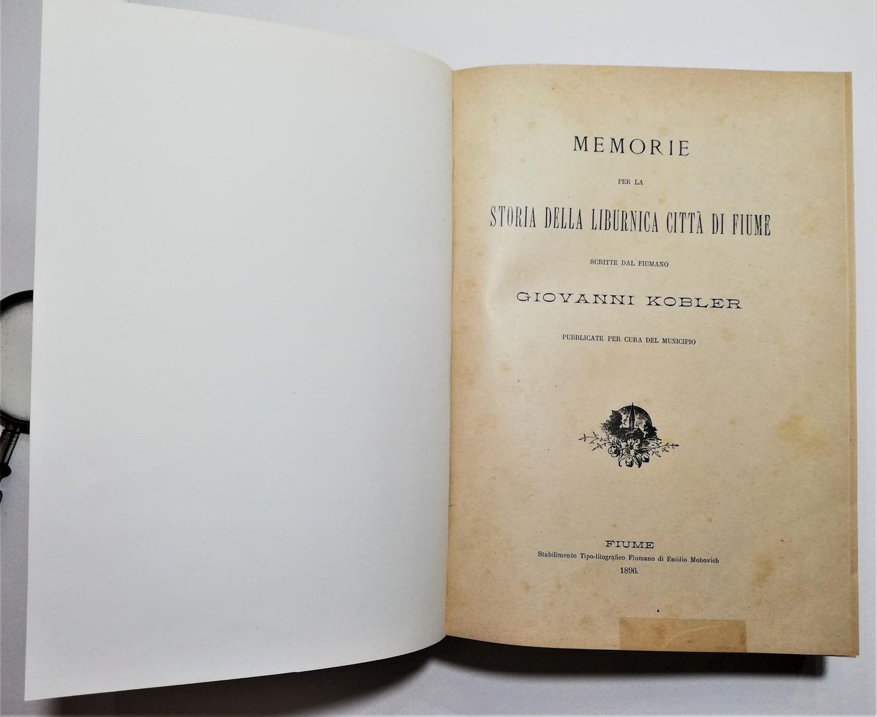 Memorie per la storia della Liburnica citt‡ di Fiume Giovanni …