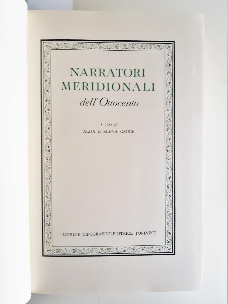Classici UTET Narratori meridionali dell'Ottocento a cura di Alda e …