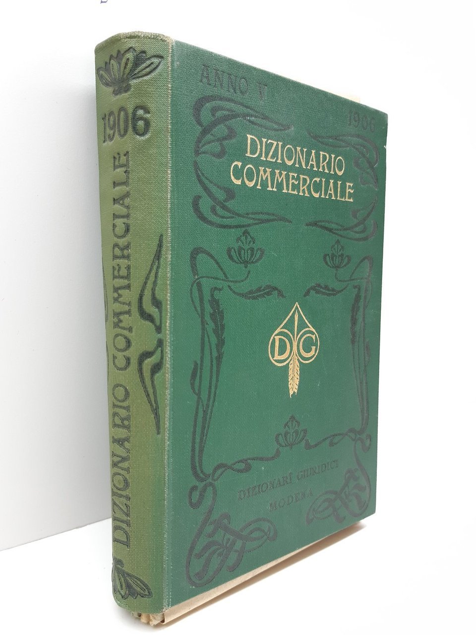 Dizionario Commerciale Riccardo Crespolani annata completa 1906