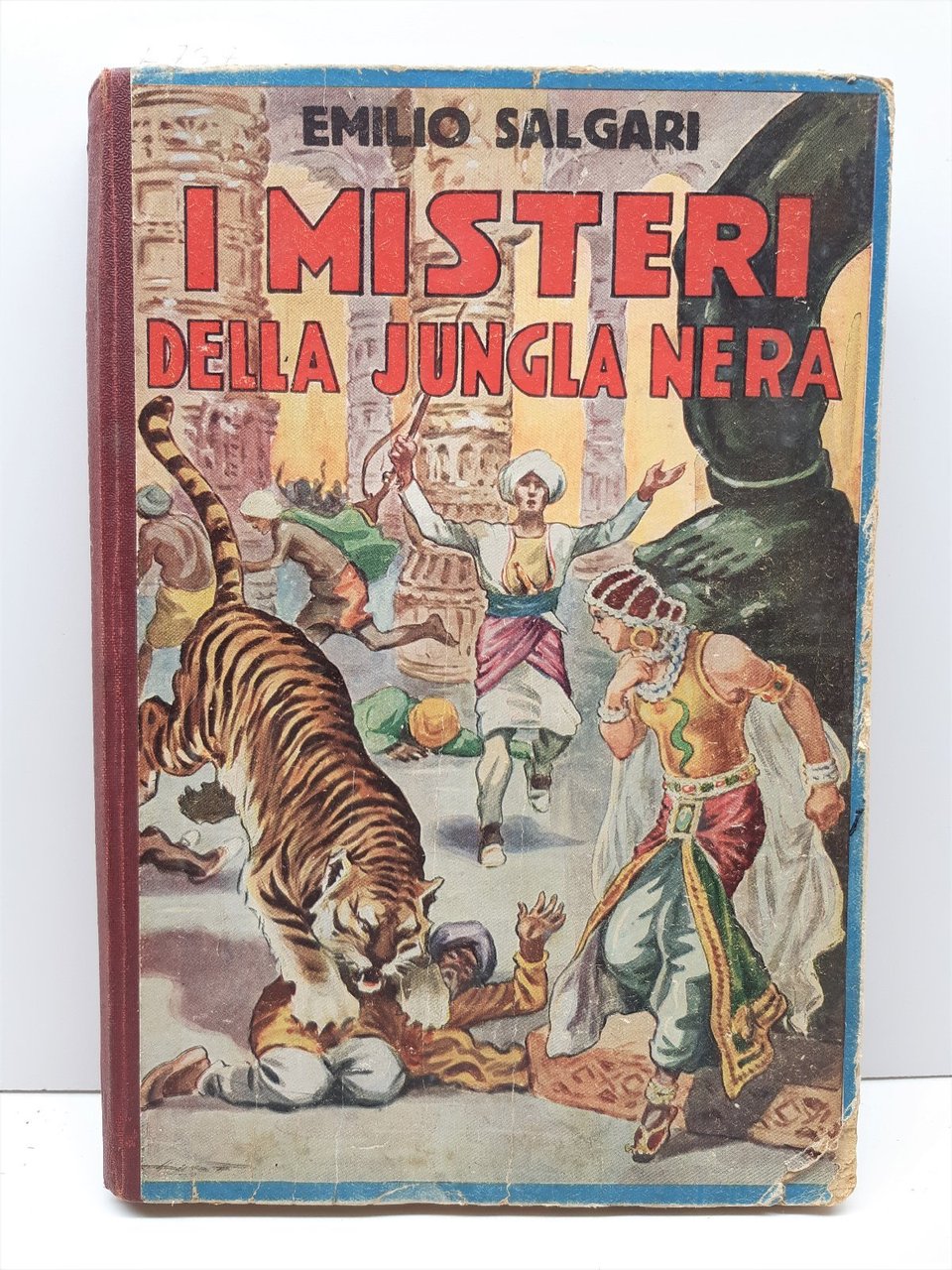 Emilio Salgari I misteri della jungla nera illustrazioni del pittore …