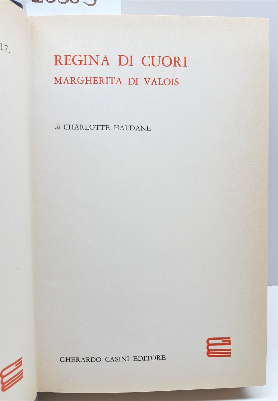 Margherita Diba Loris Regina di cuori Casini editore 1969