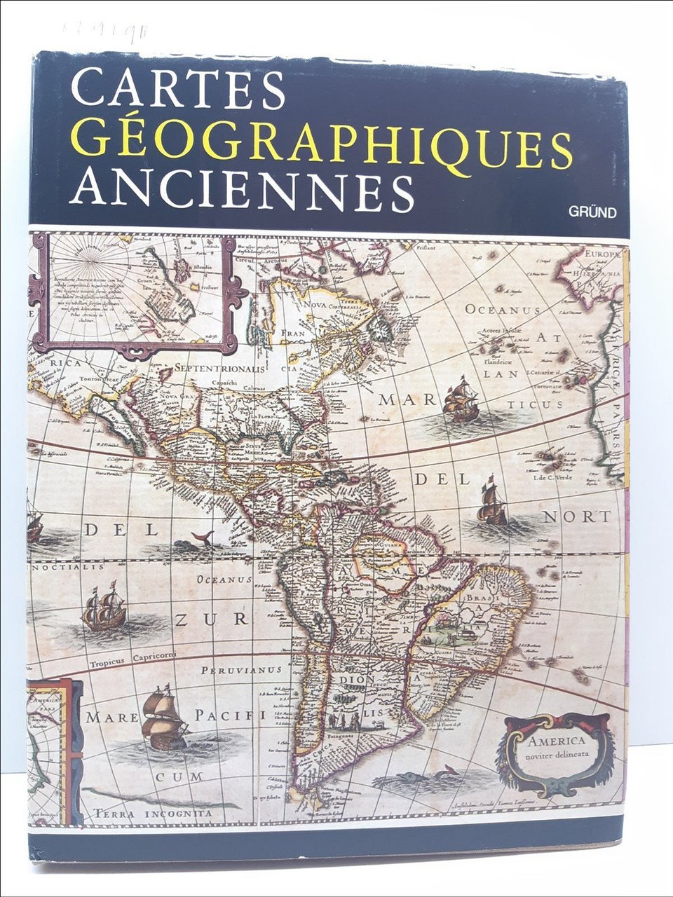 Ivan Kupcik Cartes geographiques ancienne Grund Paris 1981