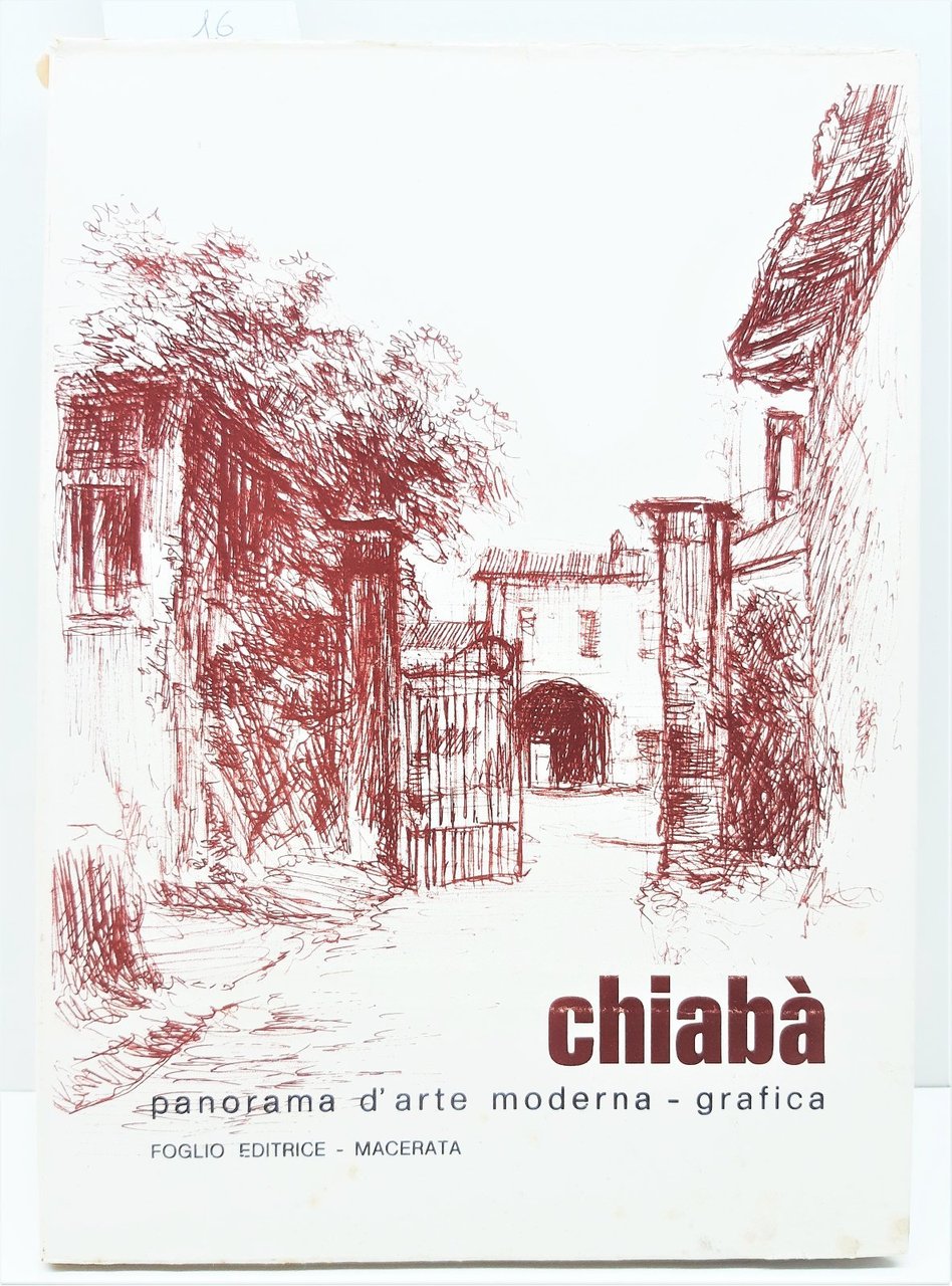 Arte moderna grafica Chiab‡ 16 Litografie 1971 1∞edizione Foglio editrice …