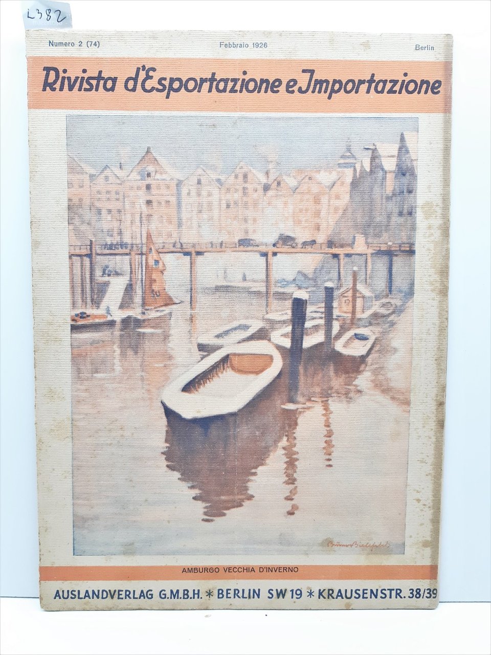 Rivista D'esportazione E Importazione Tecnologia Invenzioni 1926 N 2