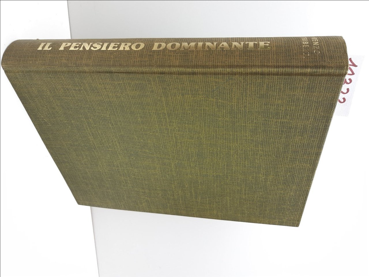 Renzo Triberti Il pensiero dominante Le livre Precieux 1976