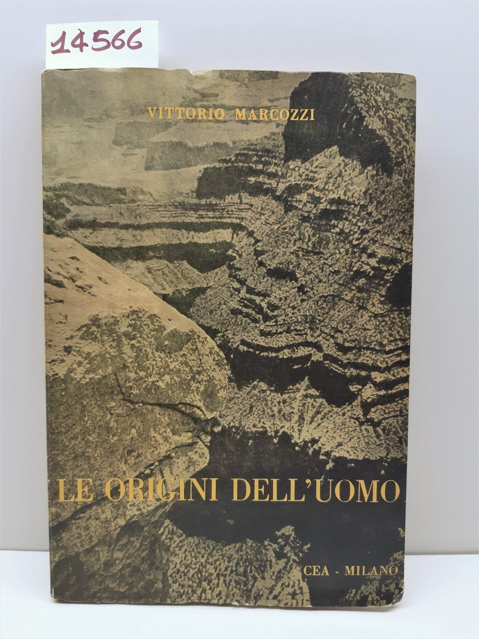 Vittorio Marcozzi Le origini dell'uomo CEA 1954