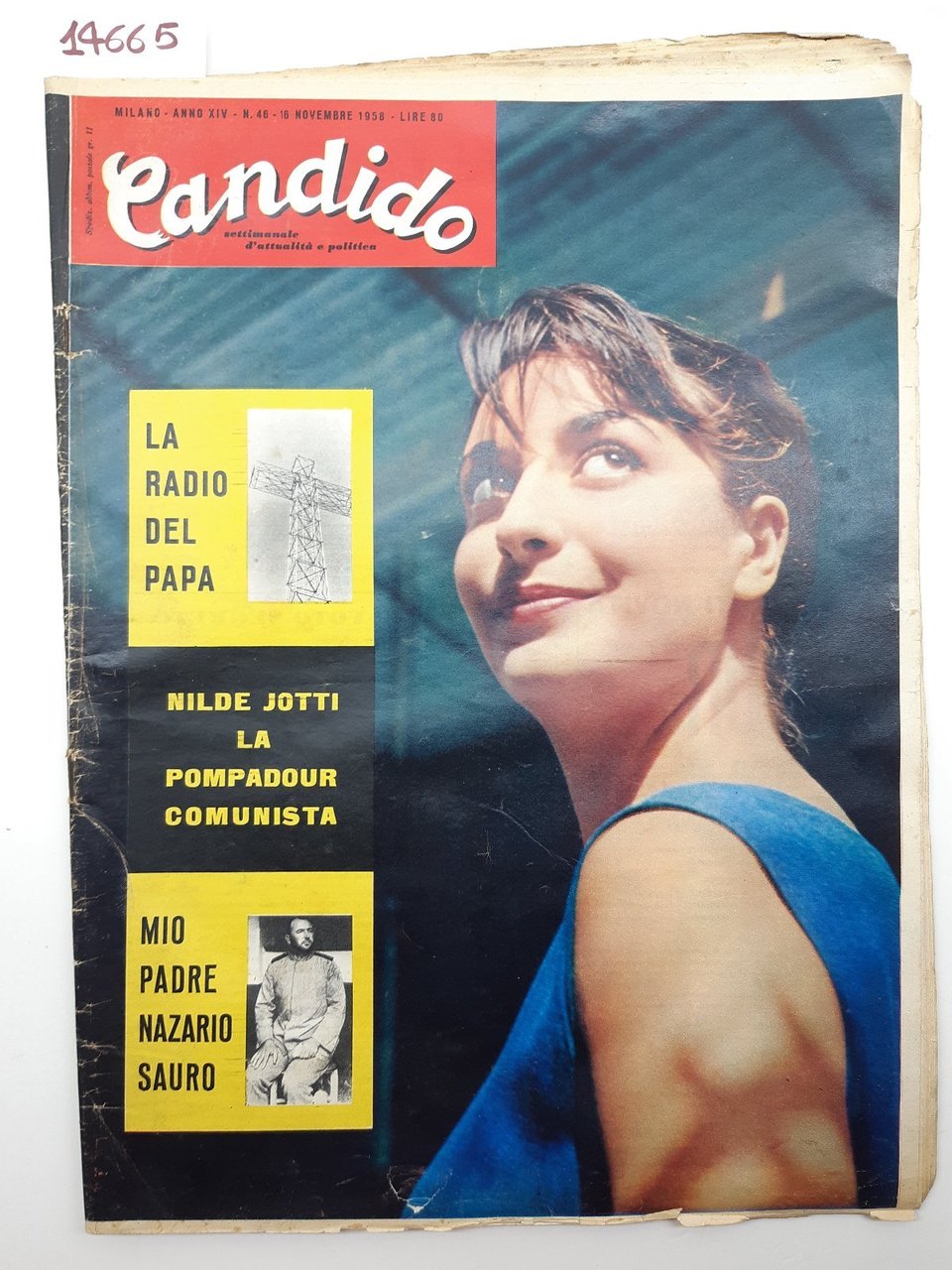 Candido settimanale di attualità e politica numero 46 1958