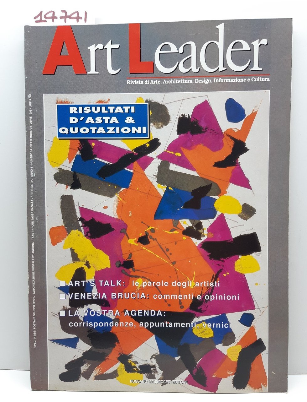 Art Leader rivista di arte architettura numero 14 1993