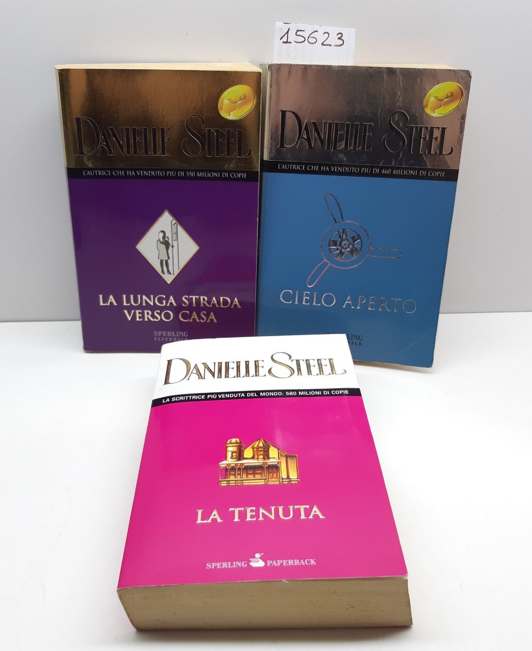 Danielle Steel Lotto di tre romanzi Sperling e Kupfer
