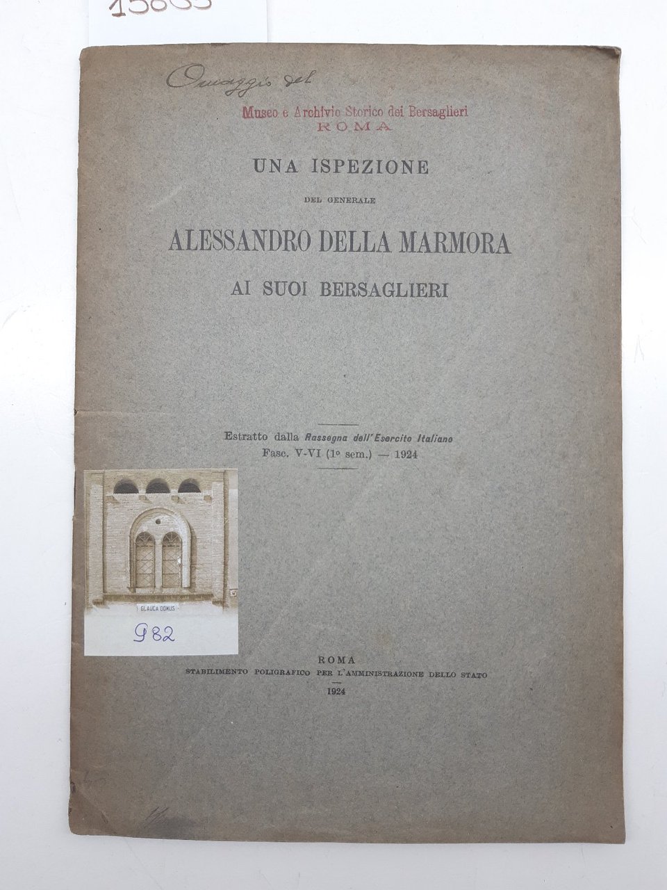 Una ispezione del generale Alessandro Della Marmora ai suoi Bersaglieri …