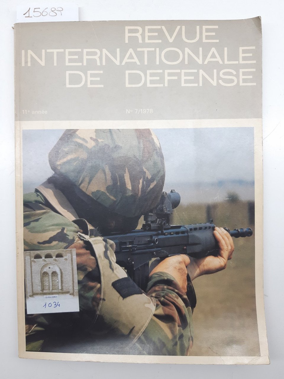 Revue internazionali the Defense XI anno numero 7 1978