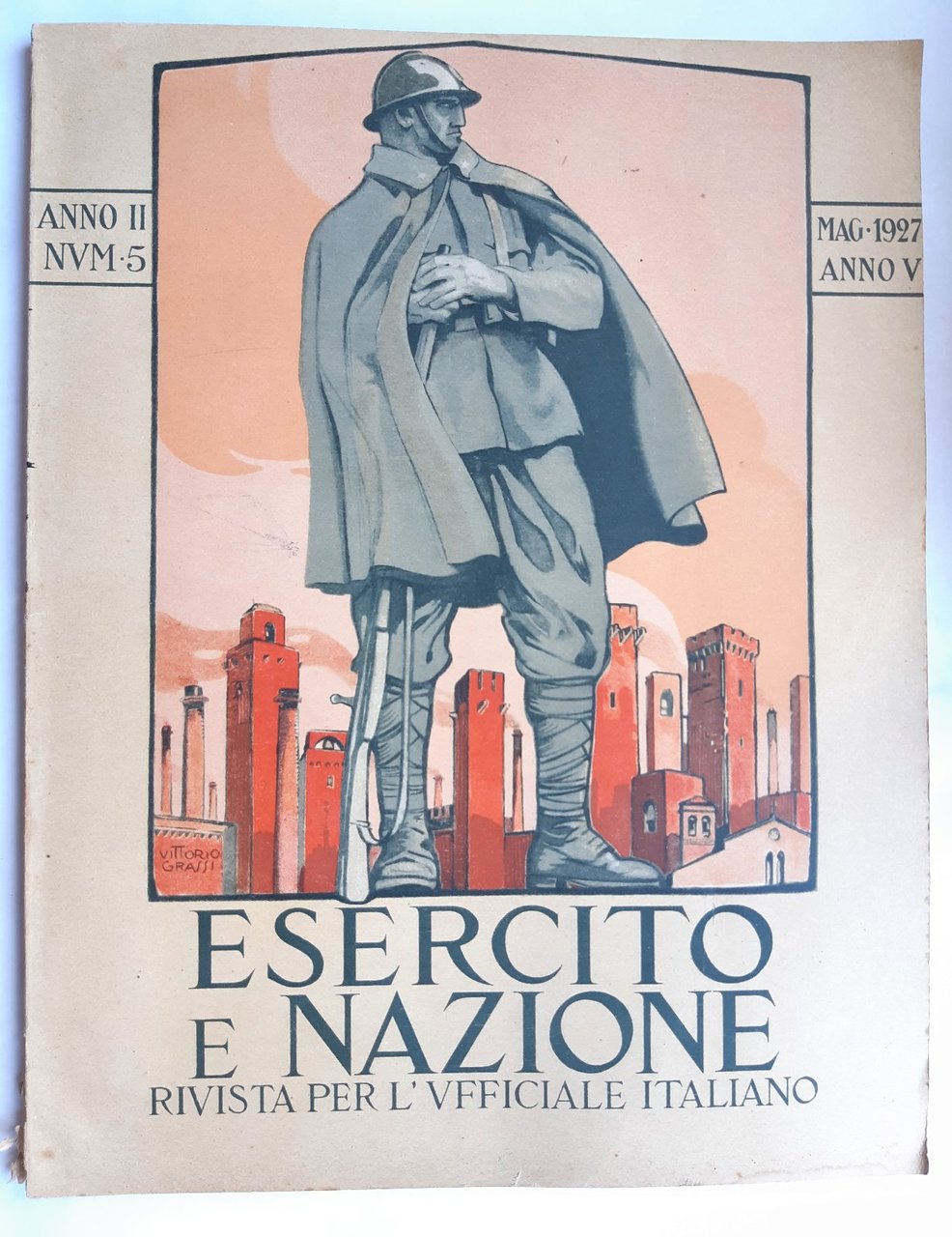 Fascismo Esercito e Nazione anno II numero 5 1927