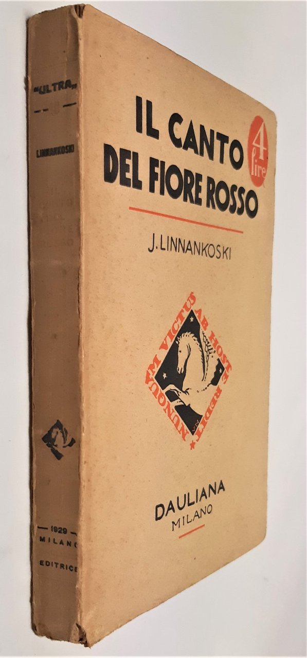 J. Linnankoski Il canto del fiore rosso Dauliana 1928