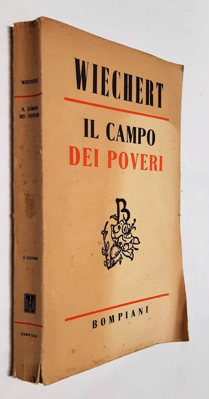 Wiechert Il campo dei poveri Bompiani 1950