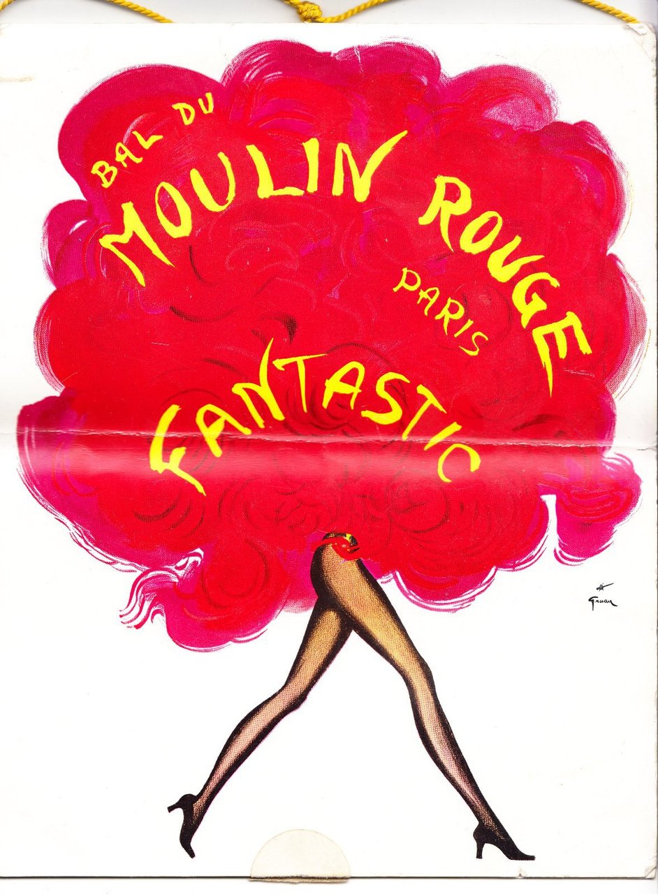 Programma Bal du Moulin Rouge Paris 1972 Doris Haug