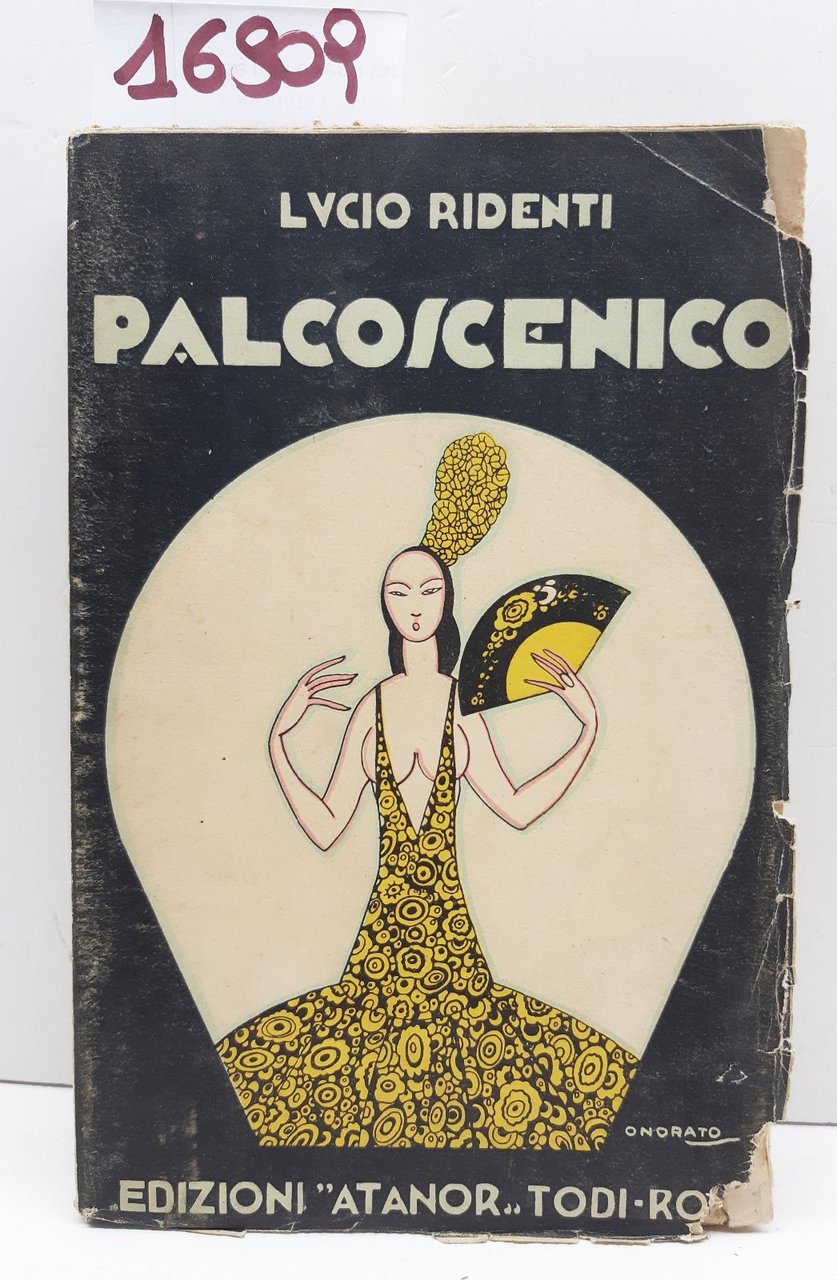 Lucio Ridenti Palcoscenico Atanor Todi 1923 c.a