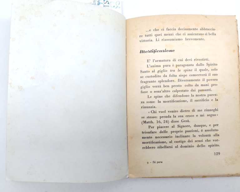 I. Bianchini Sii pura Edizioni Paoline 1941