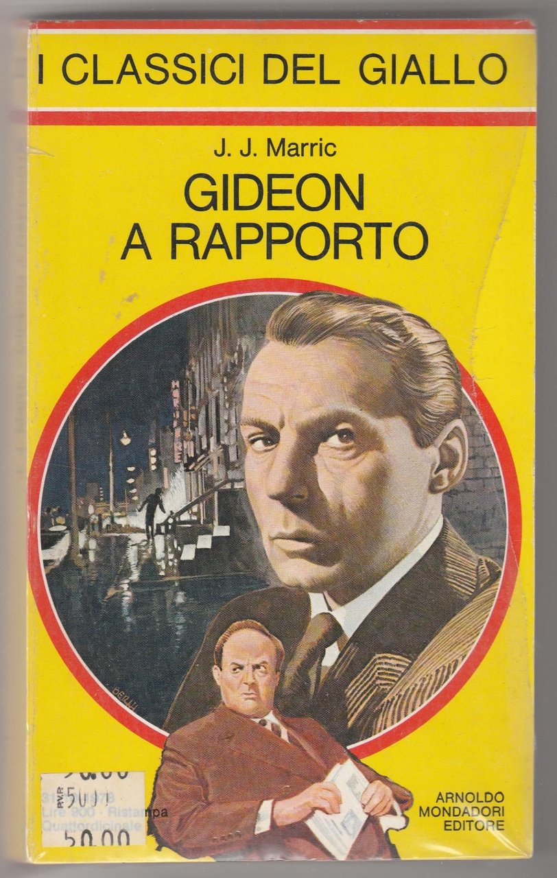 I Classici Del Giallo Gideon A Rapporto Mondadori Numero 307 …