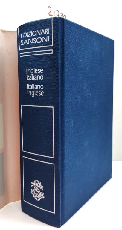 I dizionari Sansoni inglese - italiano, italiano - inglese 1990