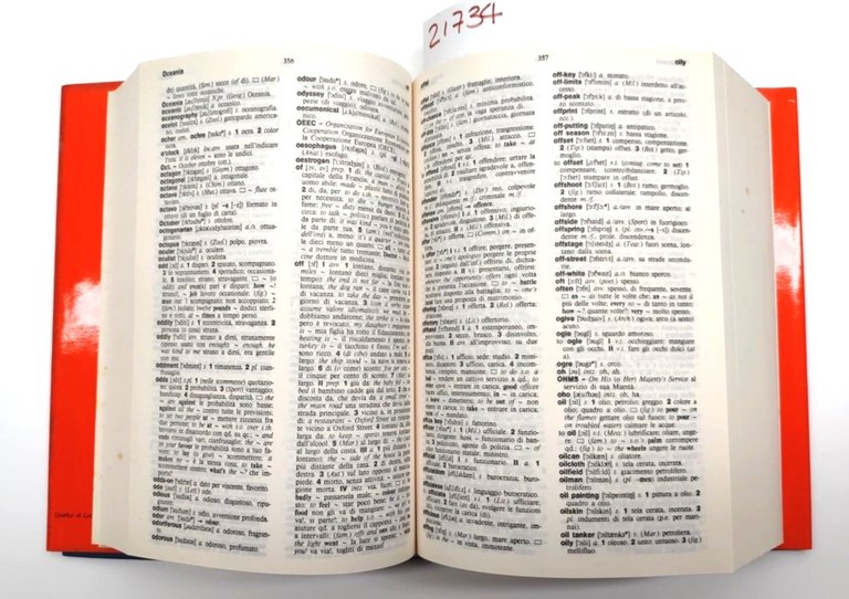 I dizionari Sansoni inglese - italiano, italiano - inglese 1990