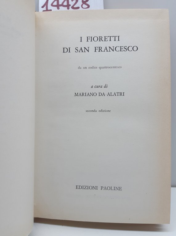 I Fioretti di San Francesco 1962 Paoline