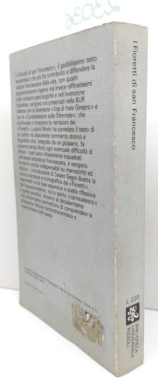 I Fioretti di San Francesco BUR Rizzoli 2° edizione 1992 | Immagine Gallery 2