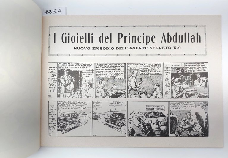 I gioielli del principe Abdullah l'agente segreto X-9 Nerbini ristampa …