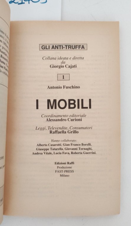 I mobili edizioni Raffi Gli Antitruffa 1995 | Immagine Gallery 3