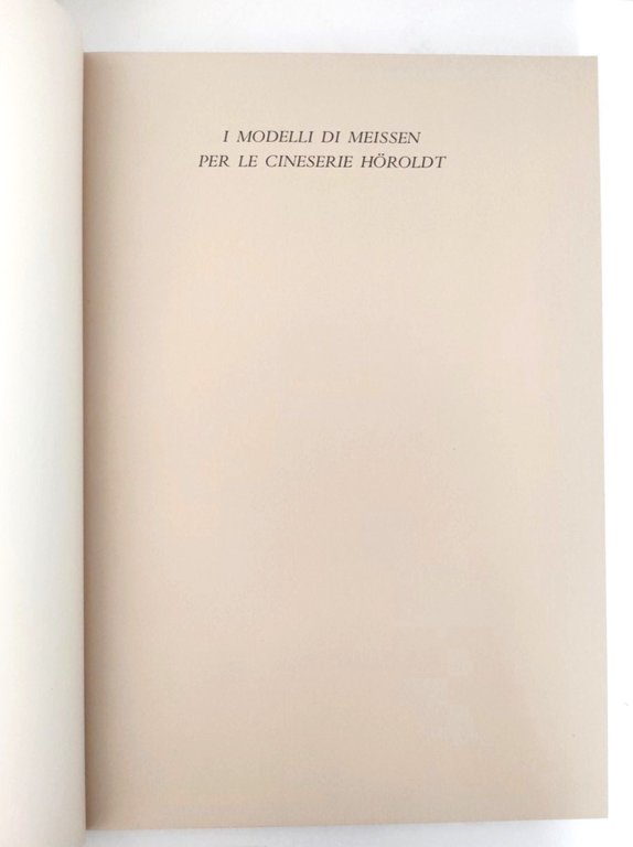 I modelli di Meissen per le cineserie Höroldt Giunti 1981 | Immagine Gallery 11