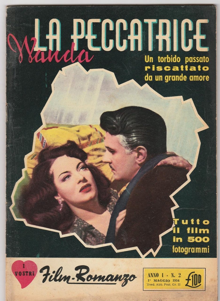 I Vostri Films-Romanzo La Peccatrice Wanda Con Y. Sanson, P. …