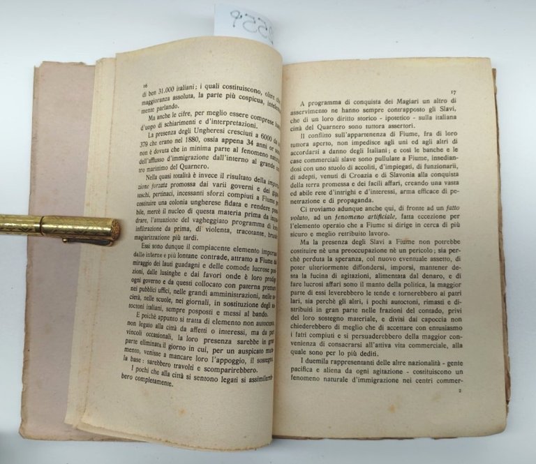 Icilio Baccich Fiume il Quarnero e gli interessi d'Italia ne …