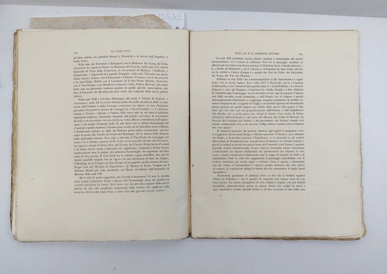 Il convito 1895 libro II febbraio 1895 Adolfo De Bosis