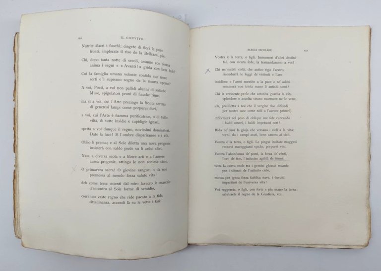Il convito libro III marzo 1895 Adolfo De Bosis