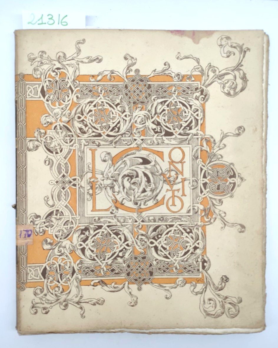 Il convito libro VI giugno 1895 Adolfo De Bosis