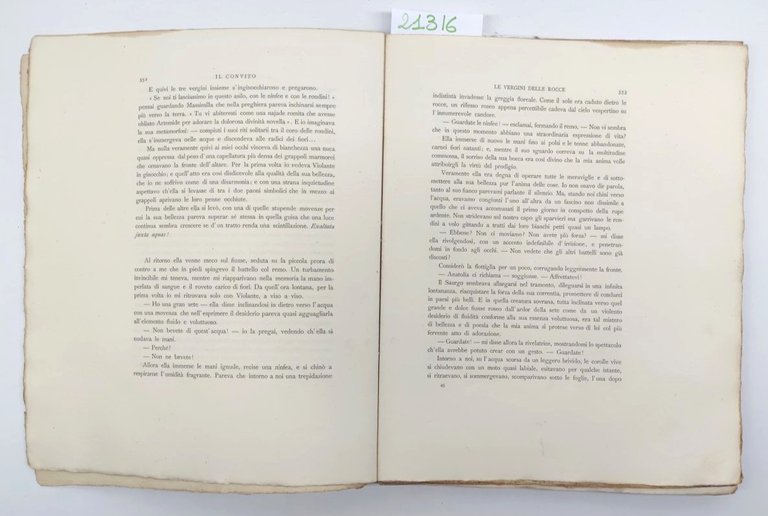 Il convito libro VI giugno 1895 Adolfo De Bosis