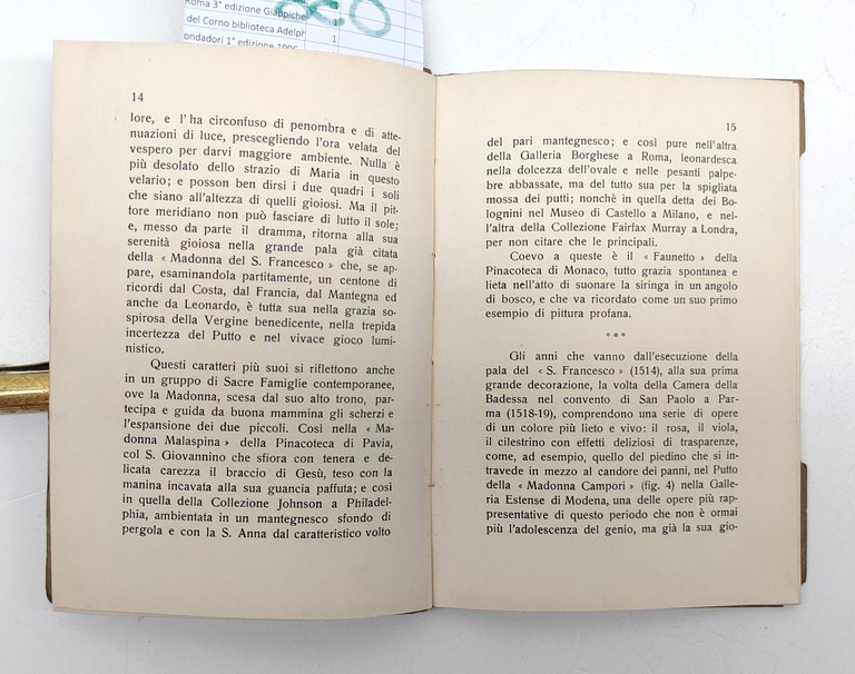 Armando Ottaviano Quintavalle Il Correggio sguardo generale alle opere per …