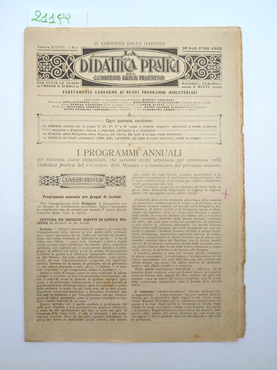 Il corriere delle maestre La didattica pratica numero 1 20 …