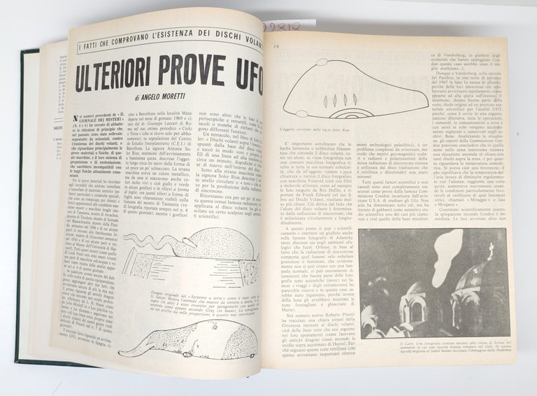 Il giornale dei misteri 1972 Corrado Tedeschi ed. dal n. …