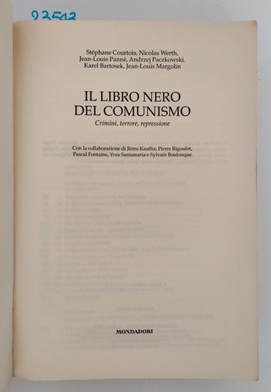 Il libro nero del comunismo Le scie Mondadori 4° edizione … | Immagine Gallery 3