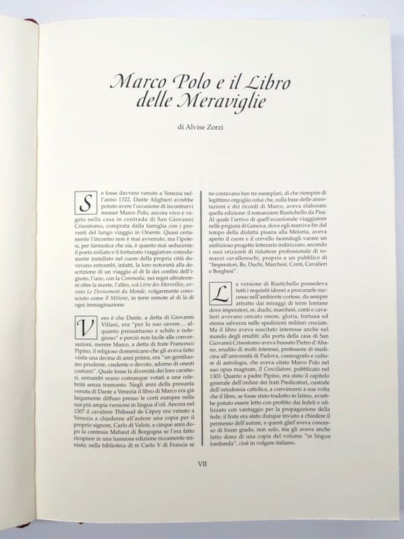 Il milione Officine del Novecento 1999