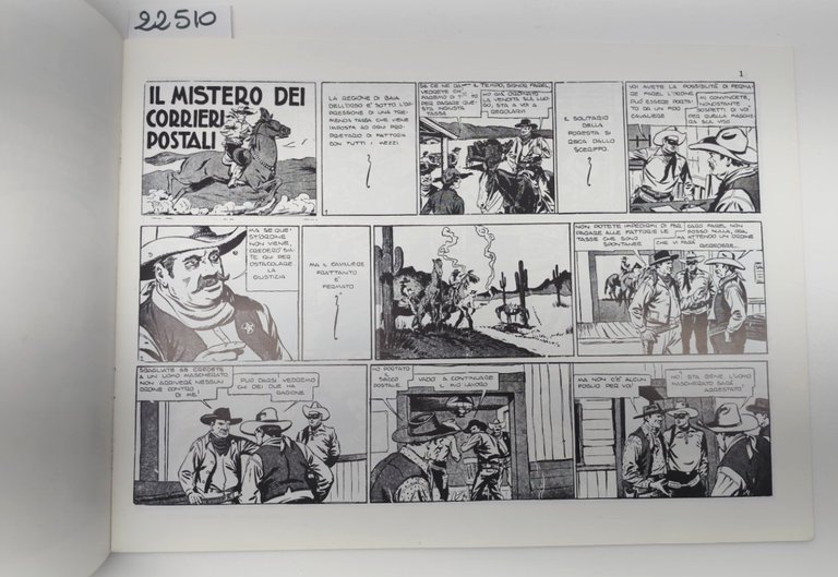 Il mistero del corriere postale Nerbini ristampa anastatica