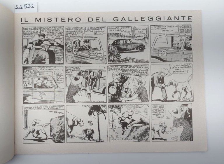 Il mistero del galleggiante radio pattuglia Nerbini ristampa anastatica