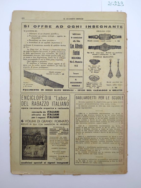 Il quaderno mensile anno VII n. 1 guida all'insegnamento e …