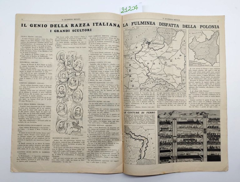 Il quaderno mensile n. 1 1939 guida all'insegnamento e allo …